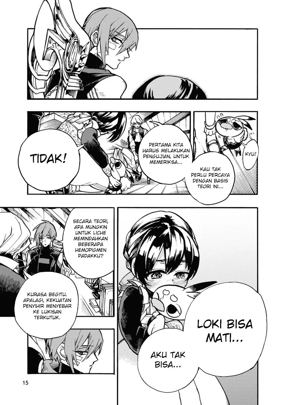 Majo no Kaigashuu Chapter 16 - halaman 16