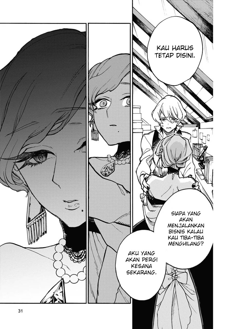 Majo no Kaigashuu Chapter 16 - halaman 33