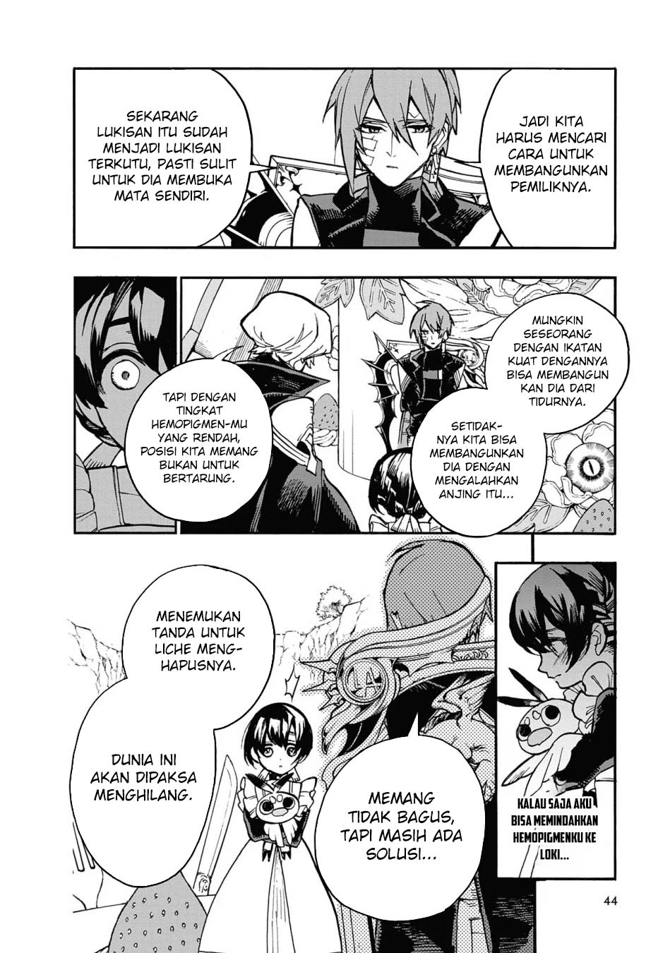 Majo no Kaigashuu Chapter 16 - halaman 45