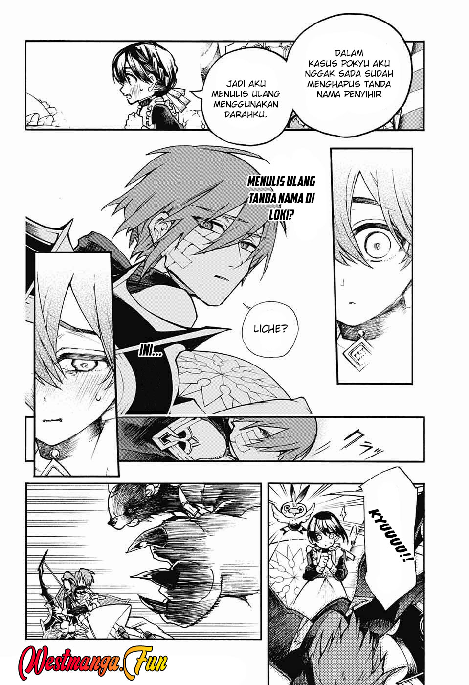 Majo no Kaigashuu Chapter 17 - halaman 22