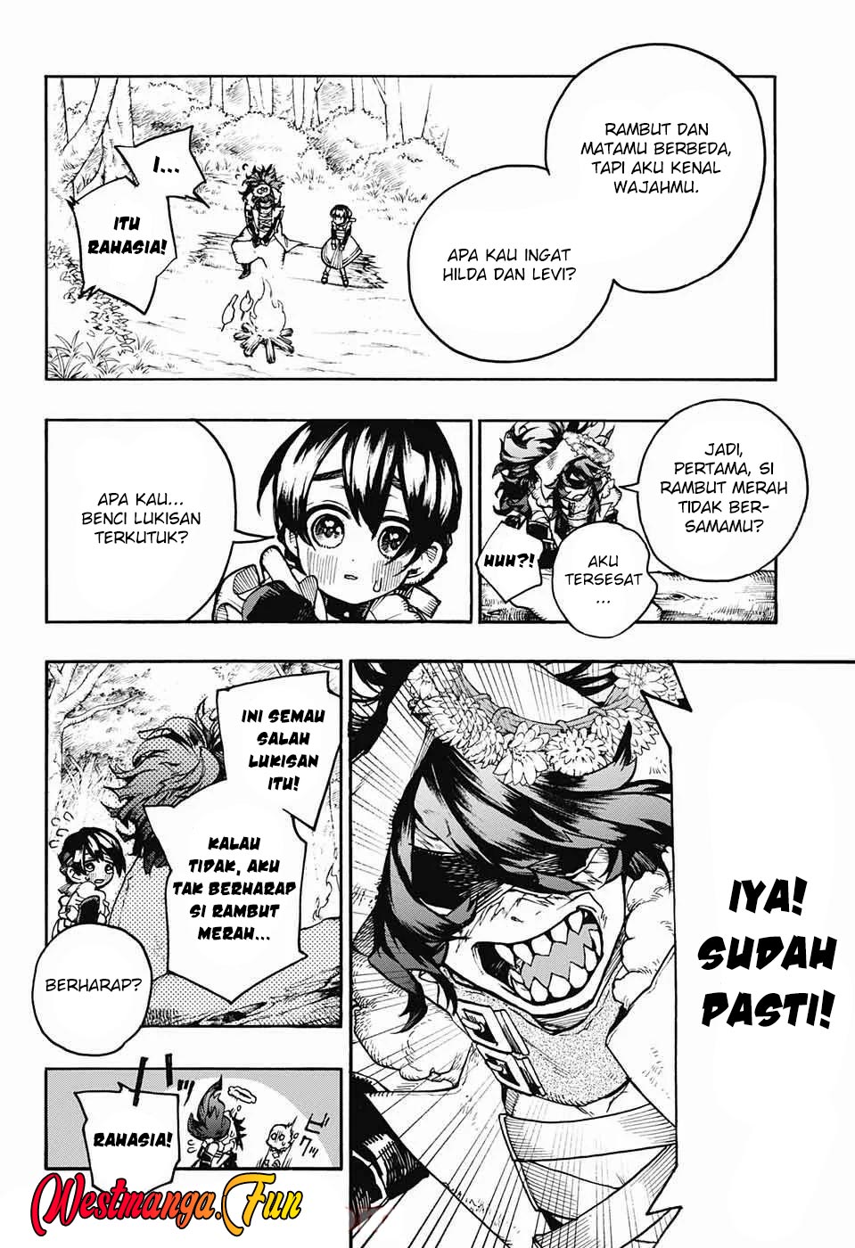 Majo no Kaigashuu Chapter 18 - halaman 35