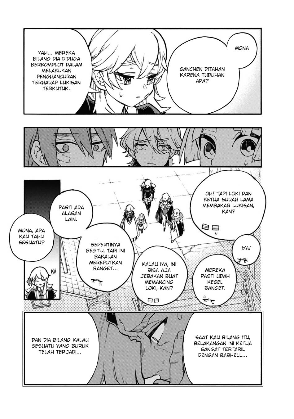 Majo no Kaigashuu Chapter 19 - halaman 13