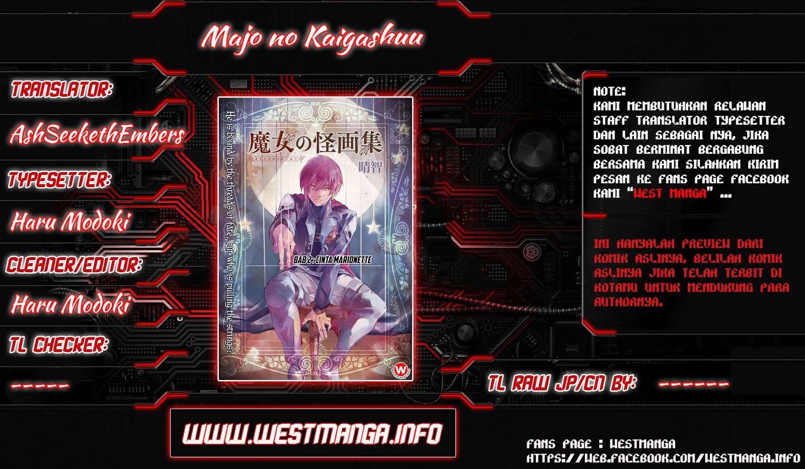 Majo no Kaigashuu Chapter 2 - halaman 2
