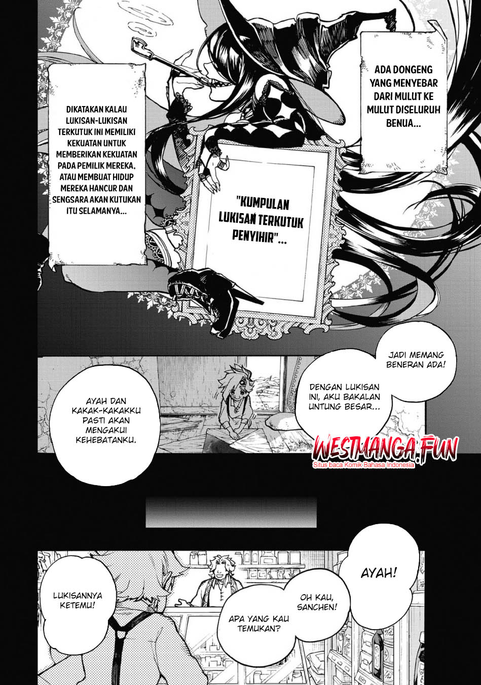 Majo no Kaigashuu Chapter 21 - halaman 14