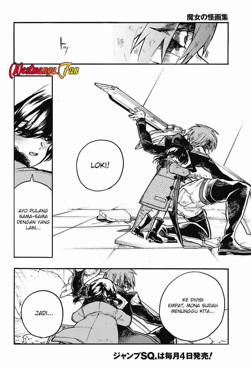 Majo no Kaigashuu Chapter 23 - halaman 32