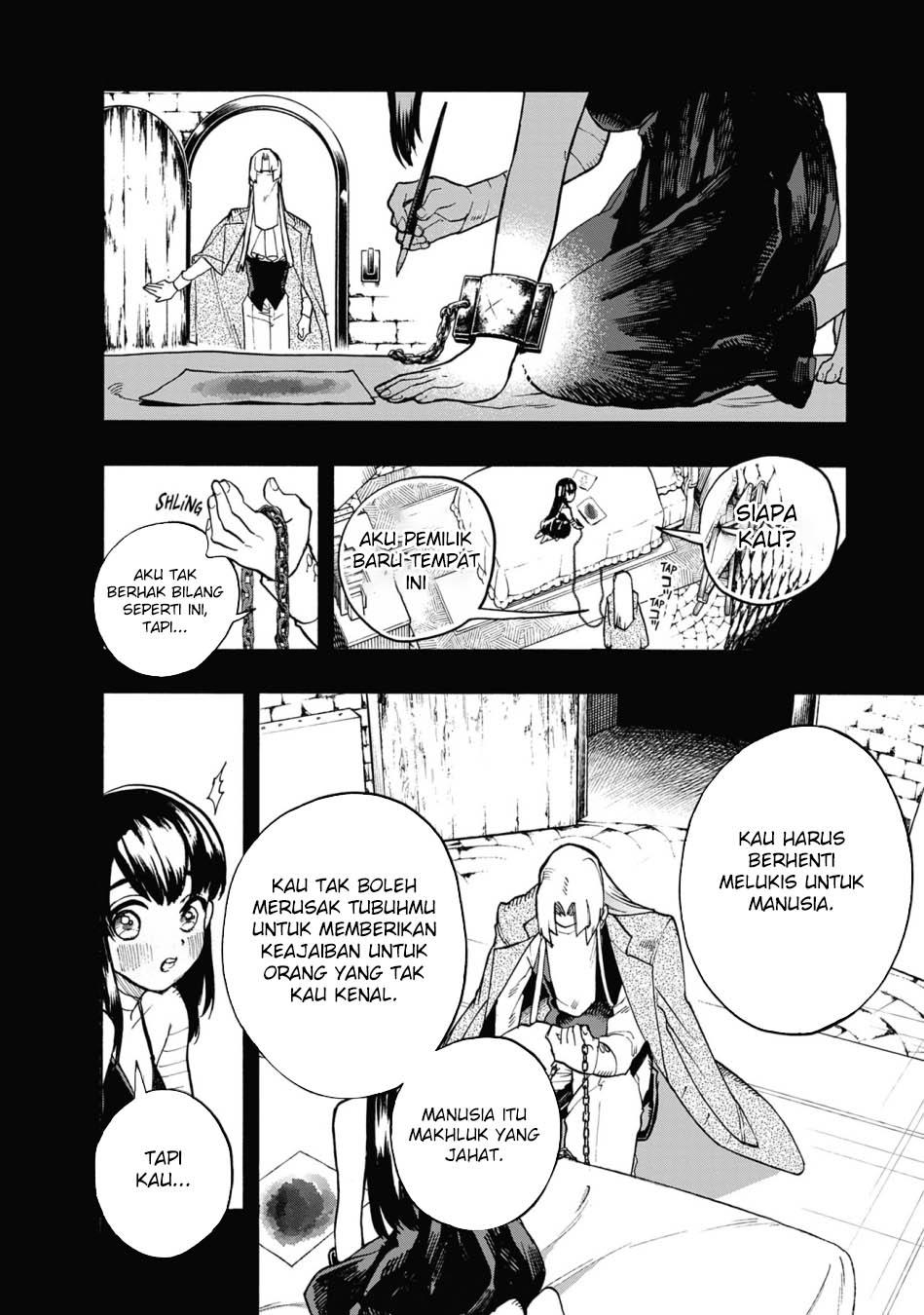 Majo no Kaigashuu Chapter 27 - halaman 25