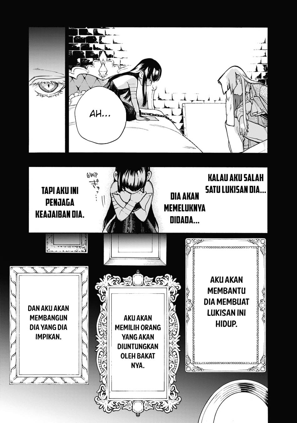 Majo no Kaigashuu Chapter 27 - halaman 30