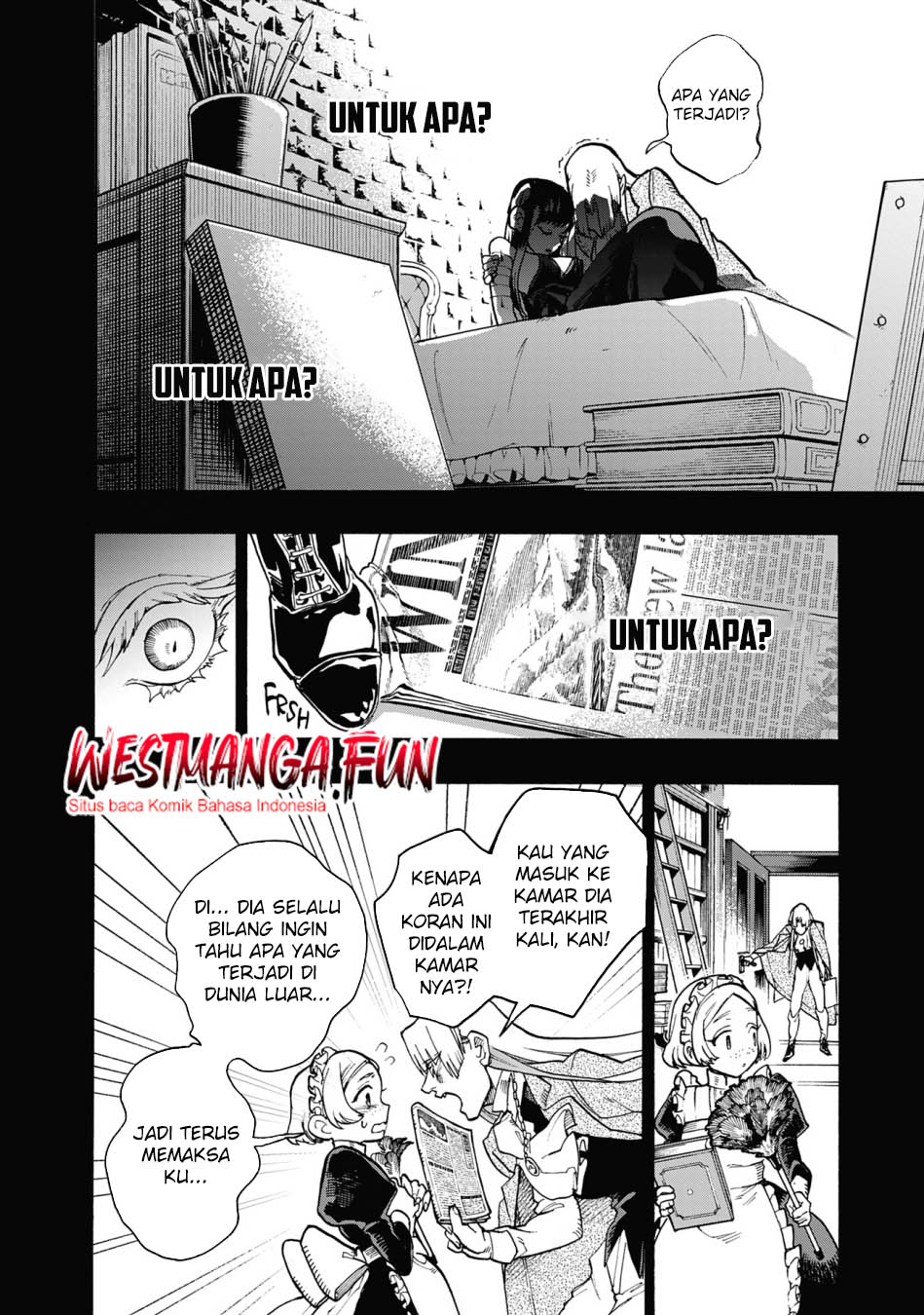 Majo no Kaigashuu Chapter 27 - halaman 38