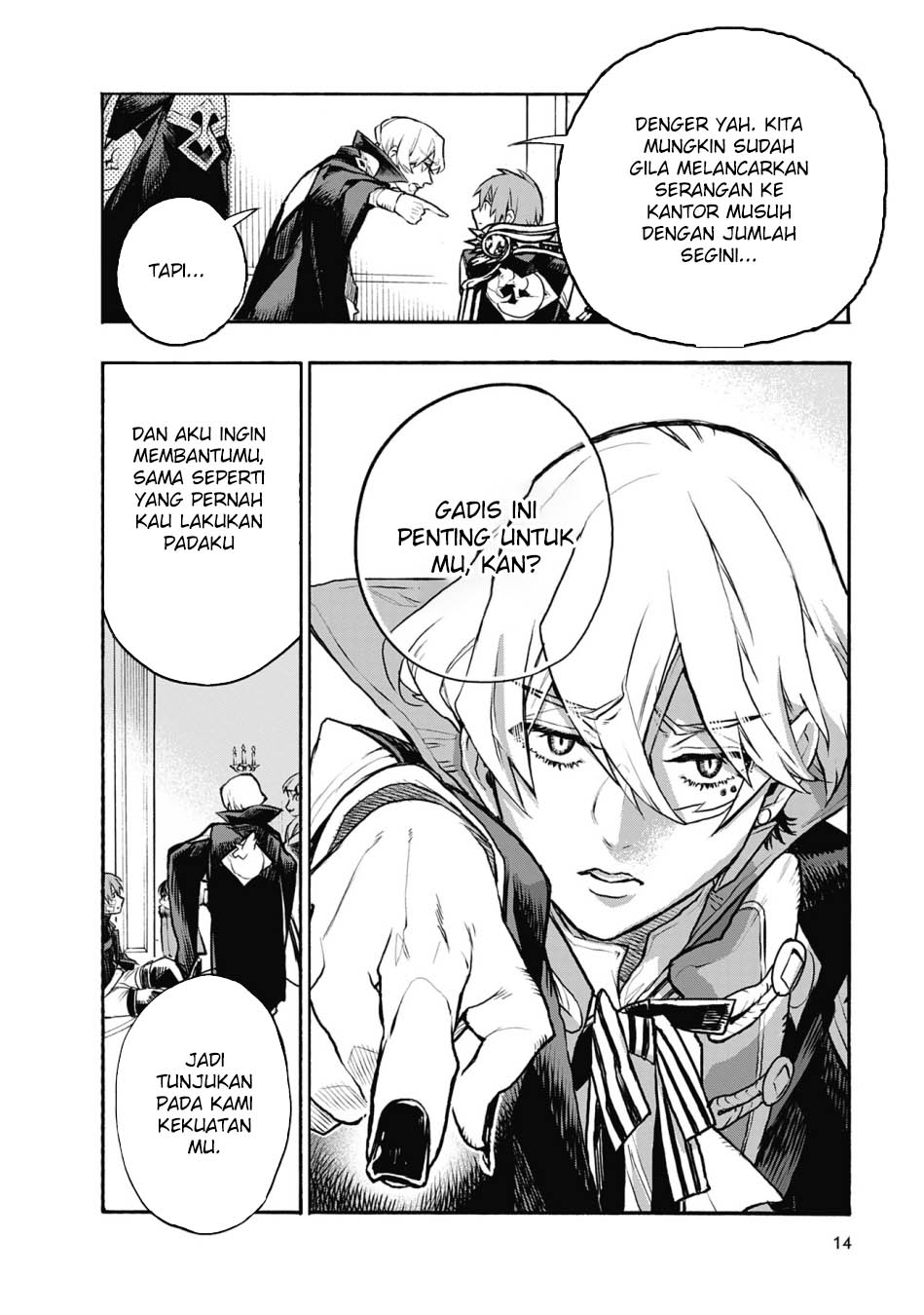 Majo no Kaigashuu Chapter 28 - halaman 12