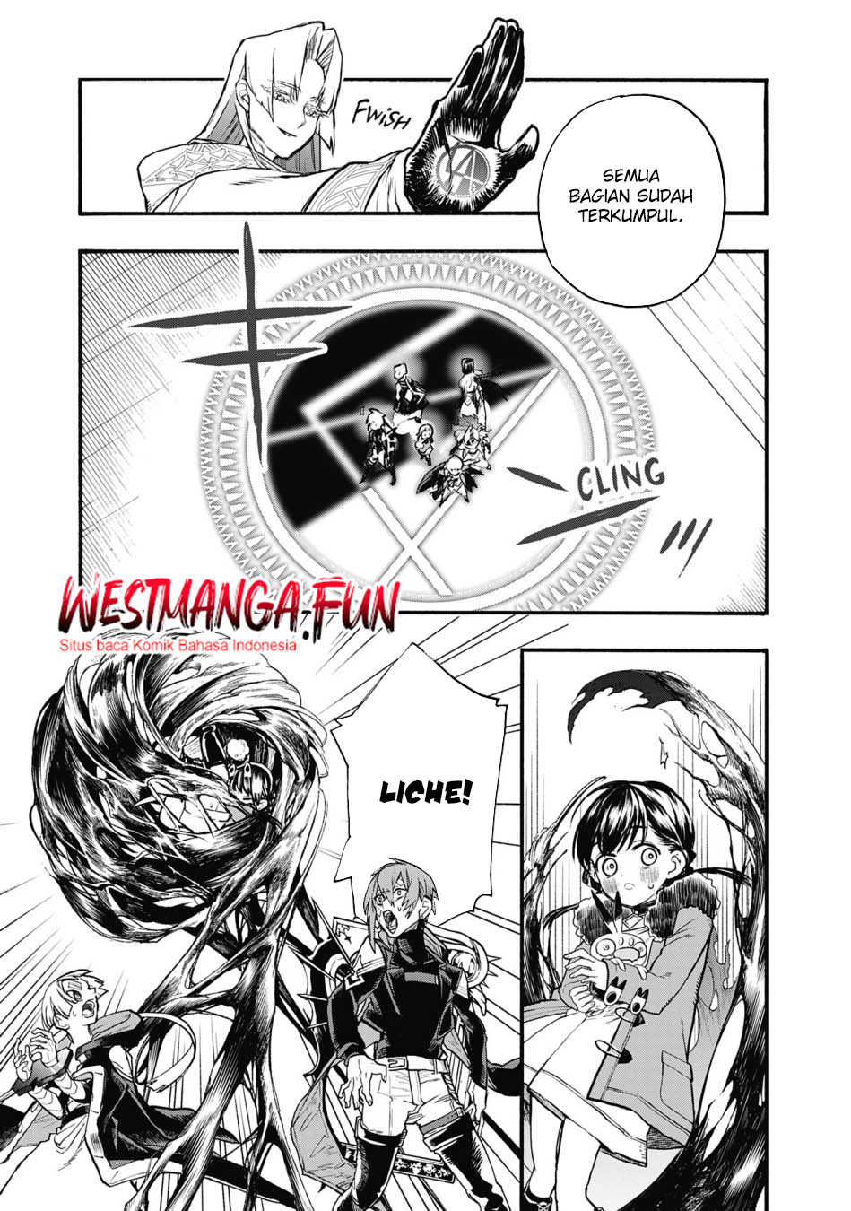Majo no Kaigashuu Chapter 28 - halaman 35