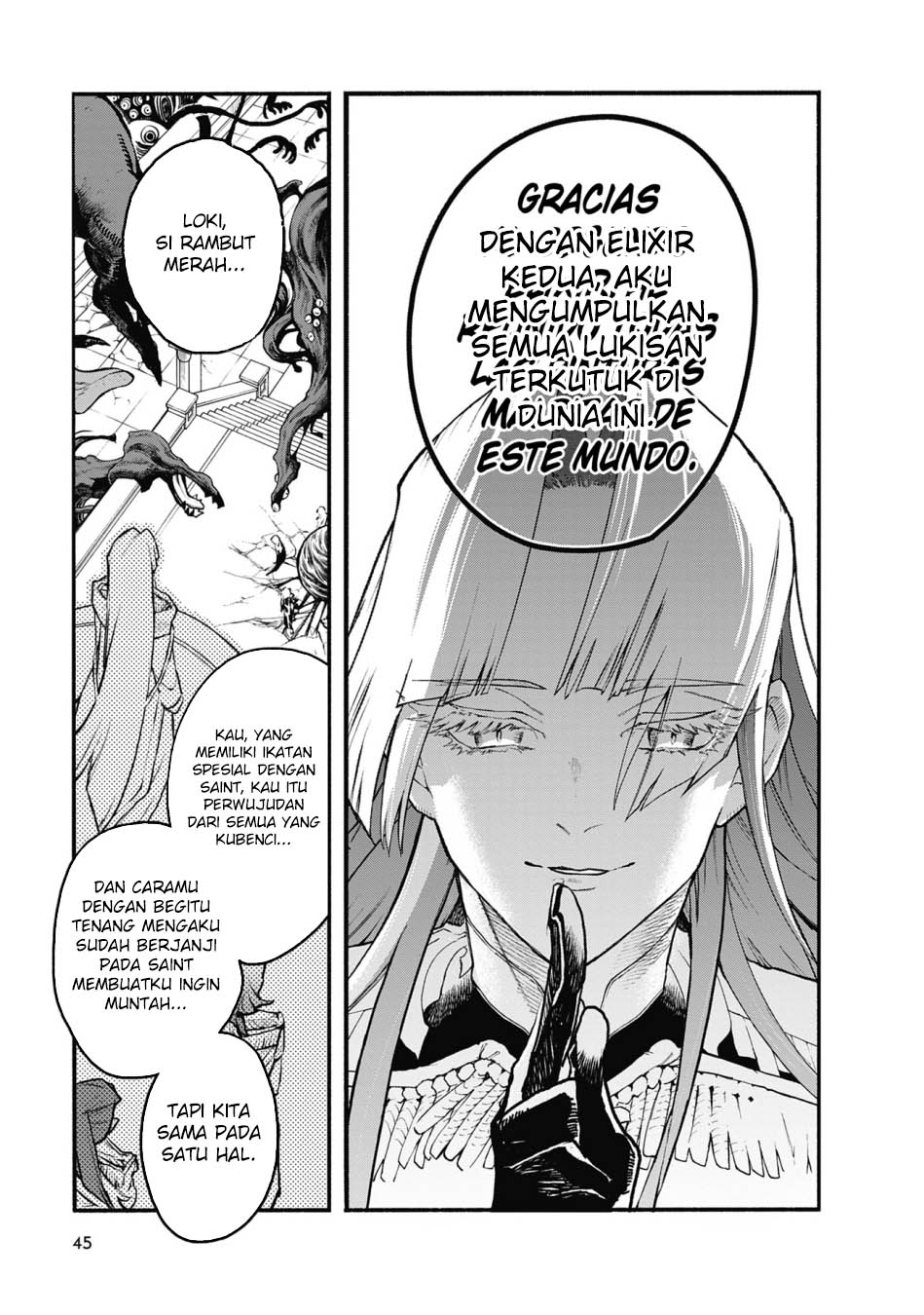 Majo no Kaigashuu Chapter 28 - halaman 40