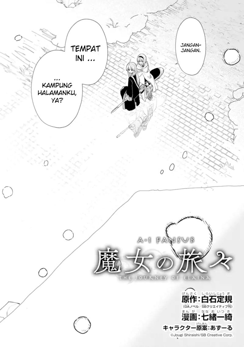 Majo no Tabitabi Chapter 15.1 - halaman 4