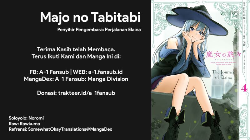 Majo no Tabitabi Chapter 15.2 - halaman 27