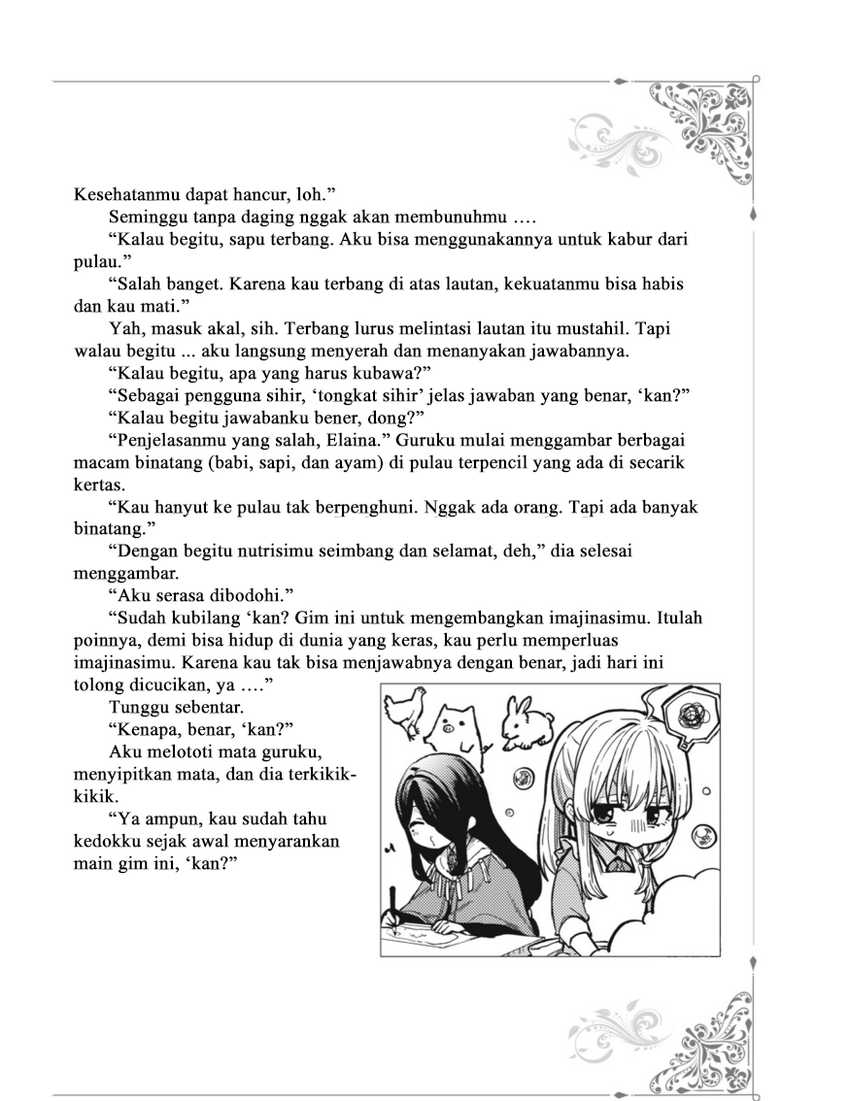 Majo no Tabitabi Chapter 4.5 - halaman 3