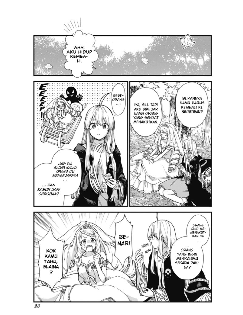 Majo no Tabitabi Chapter 9 - halaman 22