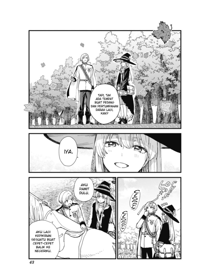 Majo no Tabitabi Chapter 9 - halaman 41