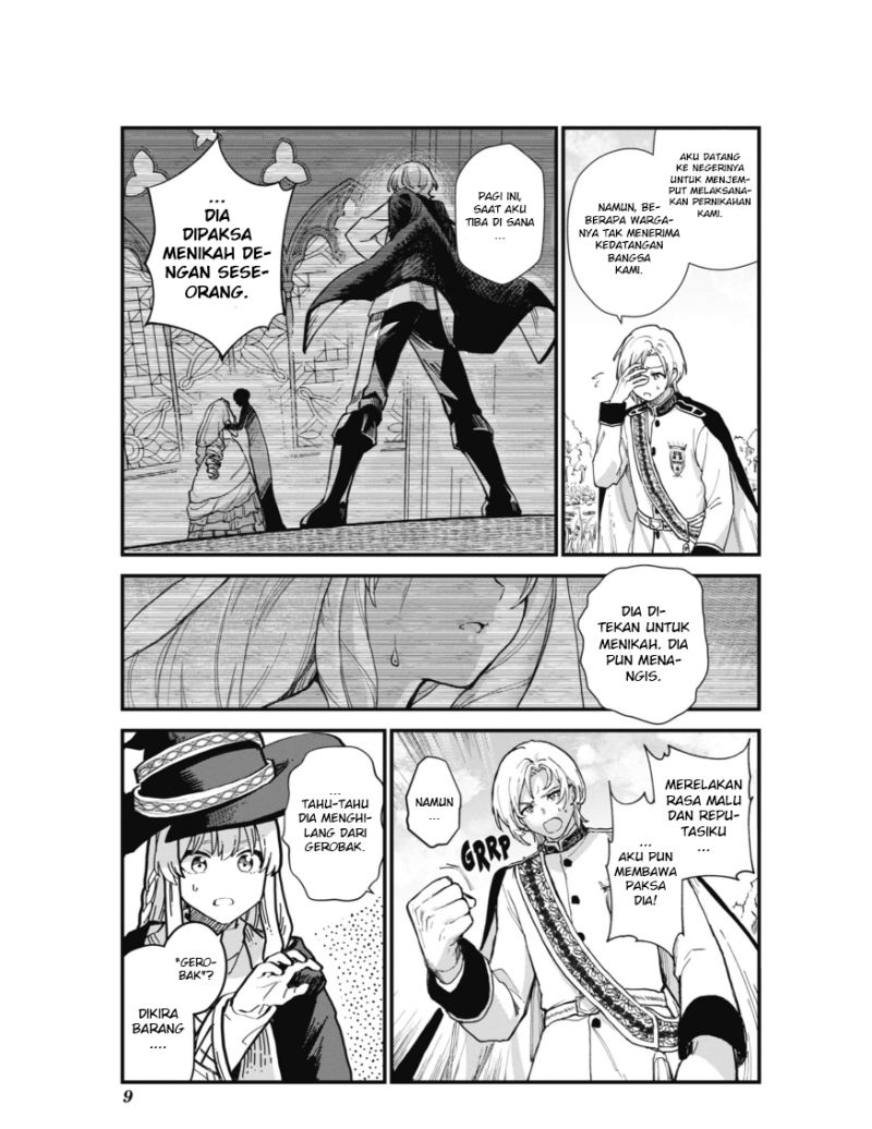 Majo no Tabitabi Chapter 9 - halaman 8