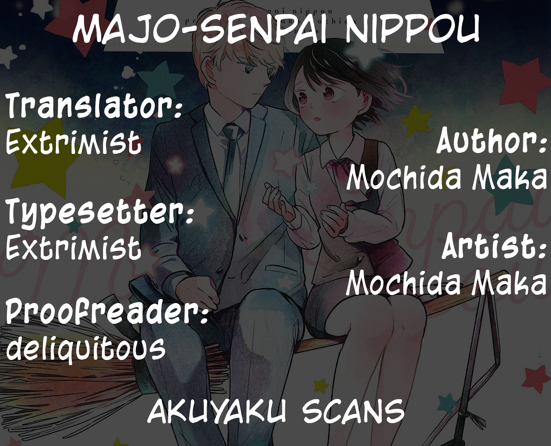 Majo-senpai Nippou Chapter 2 - halaman 1