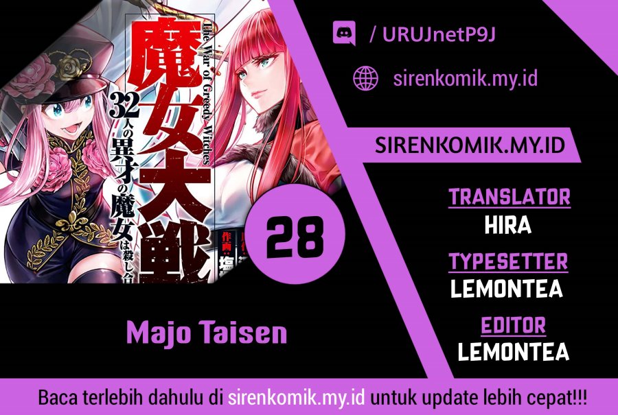 Majo Taisen Chapter 28 - halaman 1