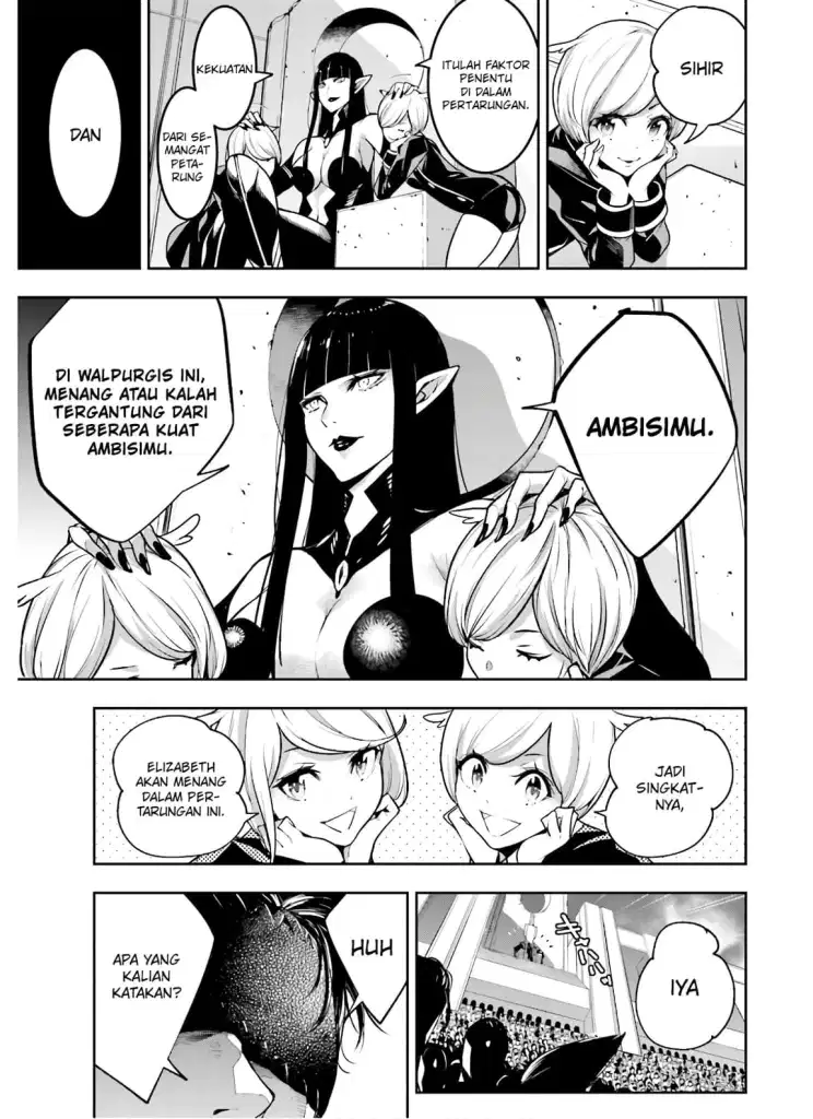 Majo Taisen Chapter 4.1 - halaman 7