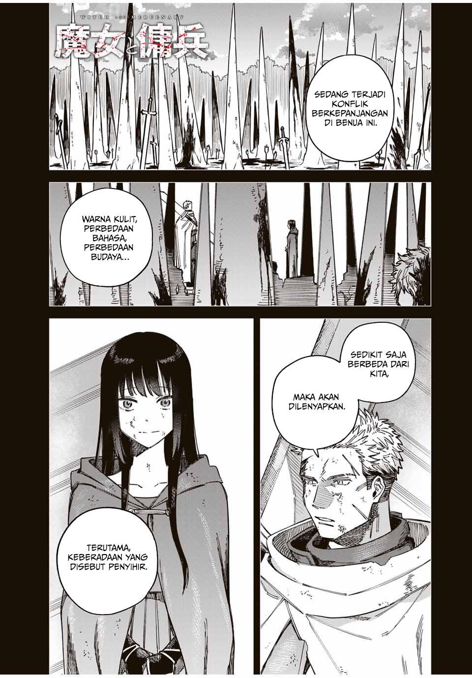 Majo to Youhei (The Witch and the Mercenary) Chapter 2 - halaman 1