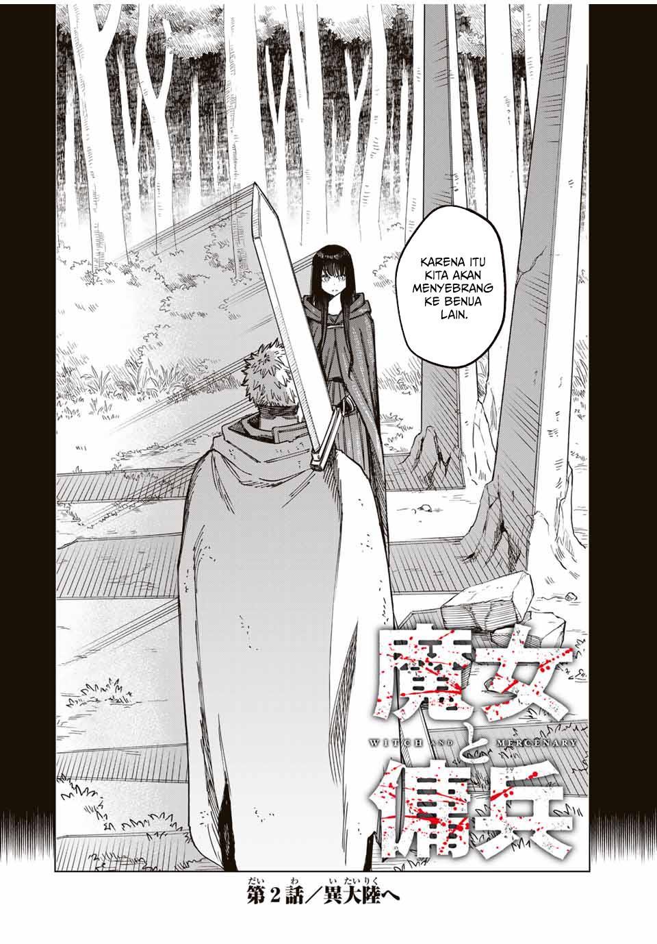 Majo to Youhei (The Witch and the Mercenary) Chapter 2 - halaman 2