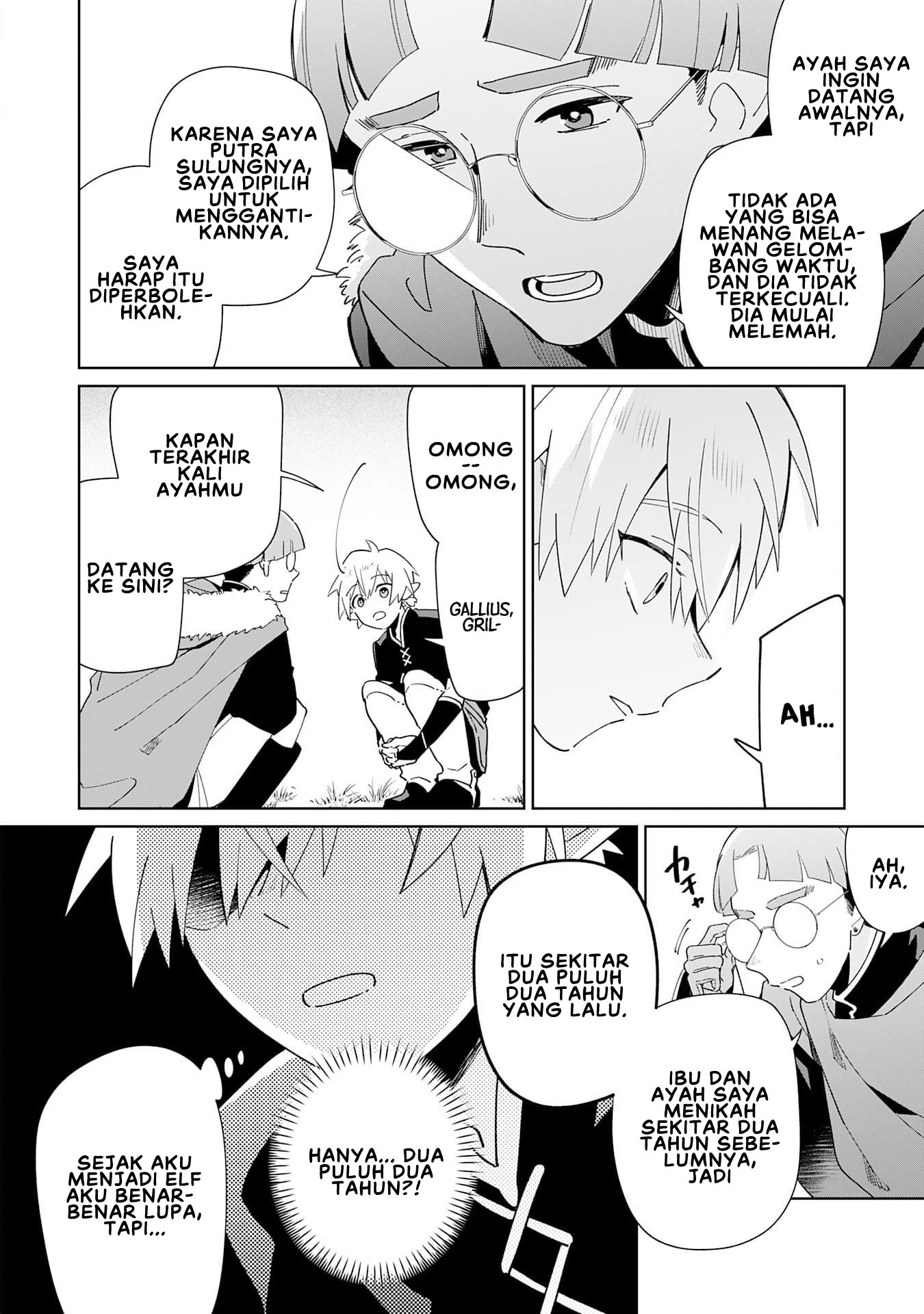 Majutsu wo Kiwamete Tabi ni Deta Tensei Elf, Moteamashita Jumyou de Ikeru Densetsu to Naru Chapter 1 - halaman 27