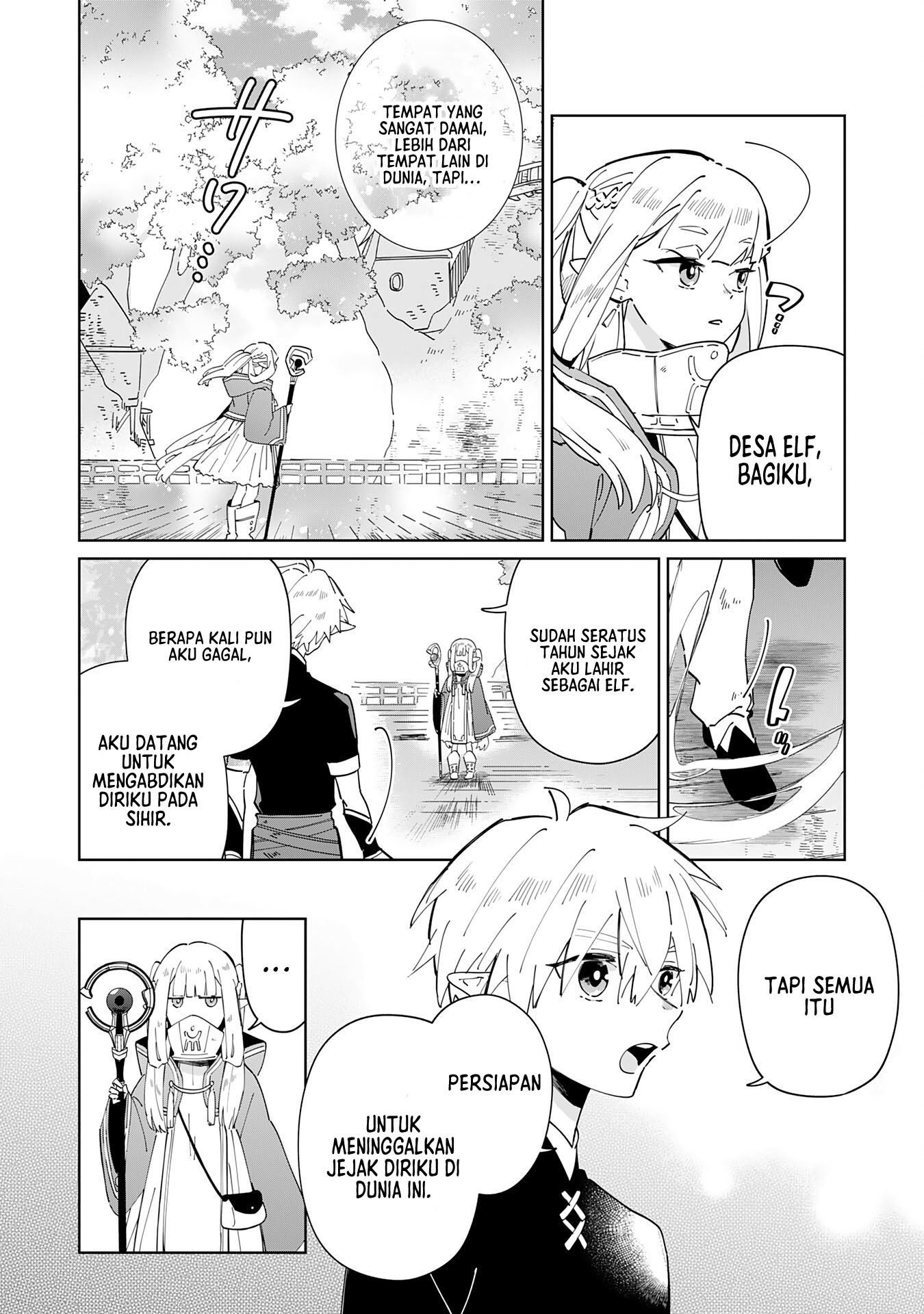 Majutsu wo Kiwamete Tabi ni Deta Tensei Elf, Moteamashita Jumyou de Ikeru Densetsu to Naru Chapter 3 - halaman 16