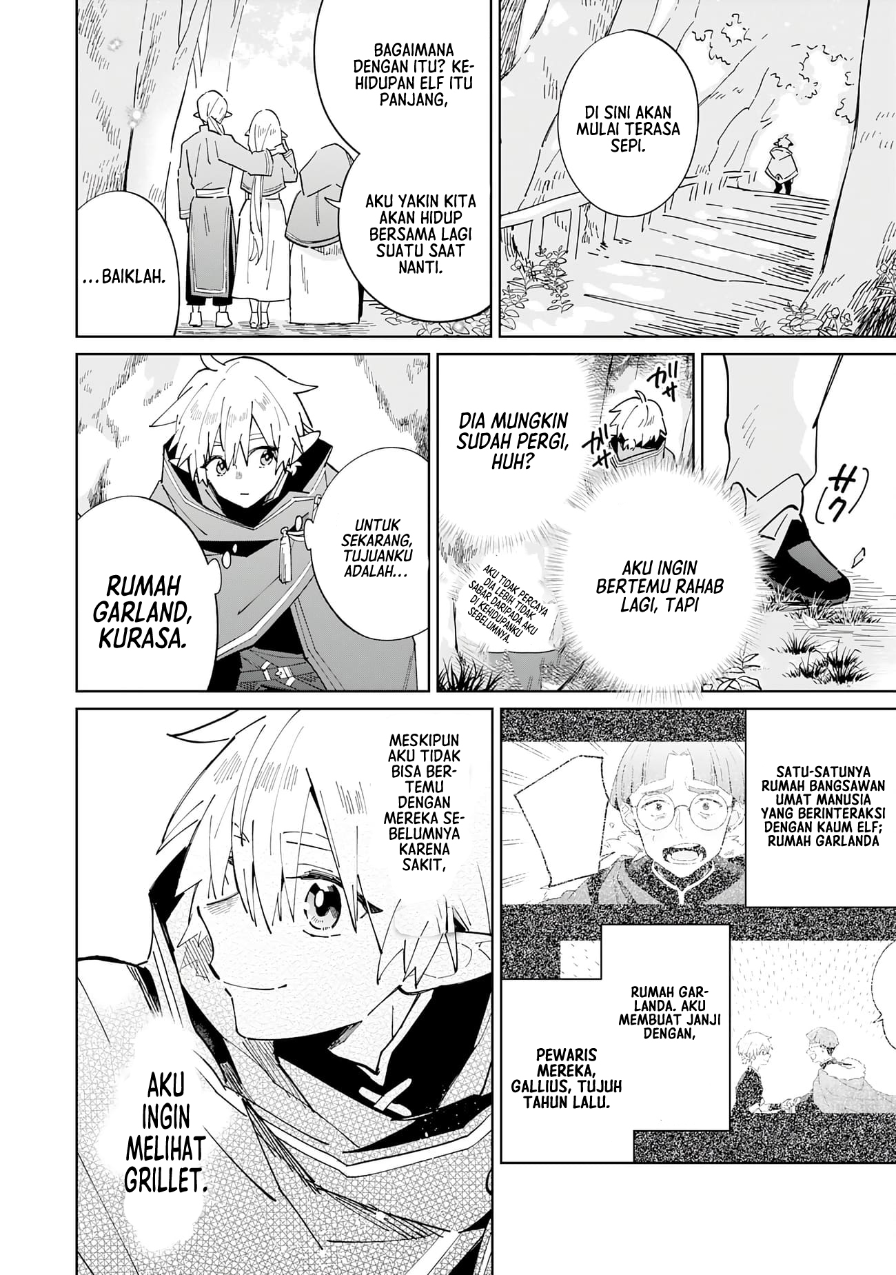 Majutsu wo Kiwamete Tabi ni Deta Tensei Elf, Moteamashita Jumyou de Ikeru Densetsu to Naru Chapter 4 - halaman 12