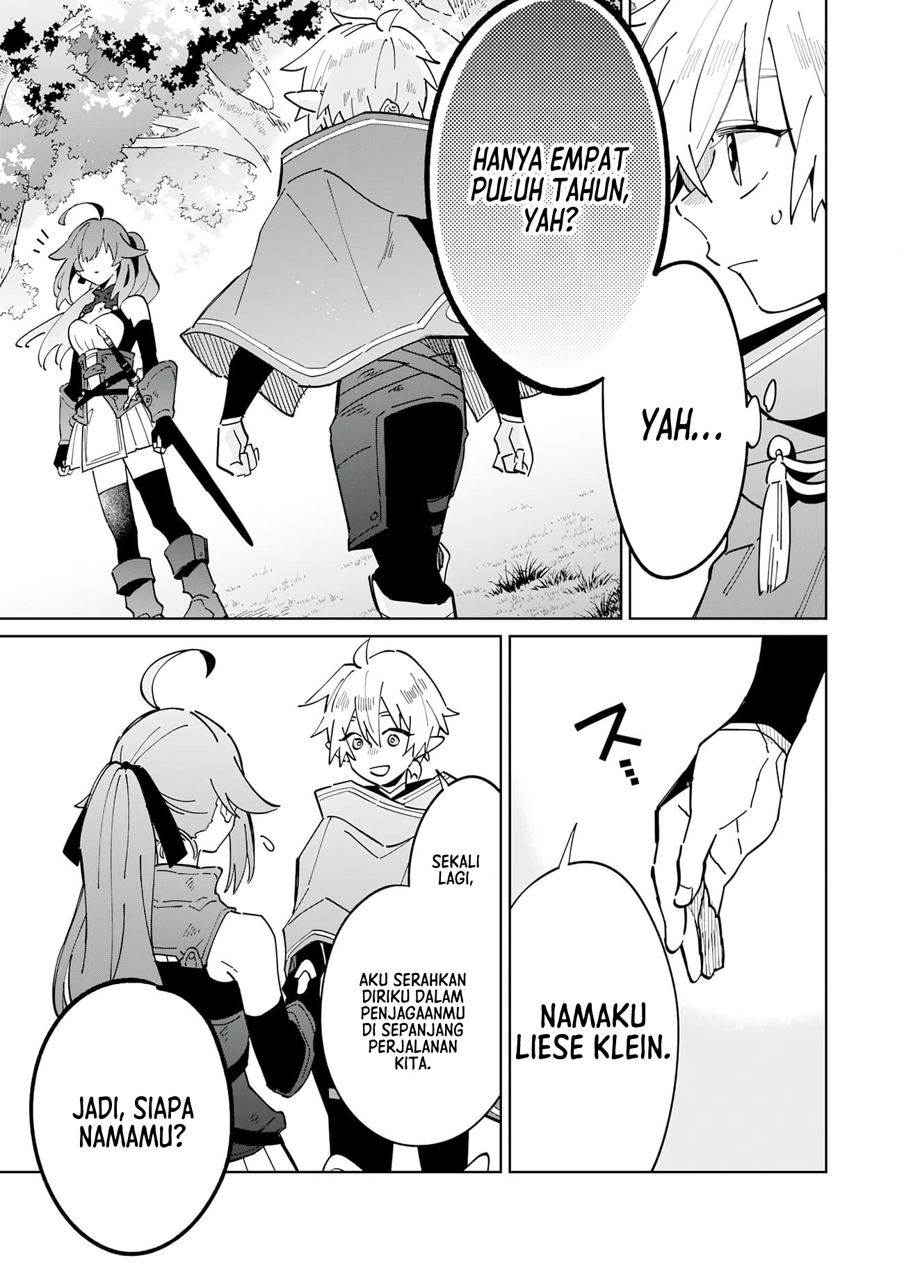 Majutsu wo Kiwamete Tabi ni Deta Tensei Elf, Moteamashita Jumyou de Ikeru Densetsu to Naru Chapter 4 - halaman 25