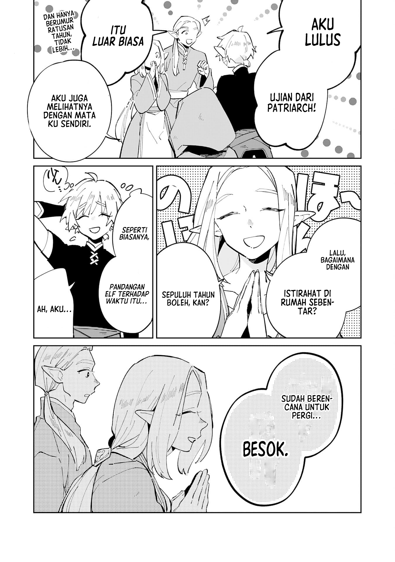 Majutsu wo Kiwamete Tabi ni Deta Tensei Elf, Moteamashita Jumyou de Ikeru Densetsu to Naru Chapter 4 - halaman 3