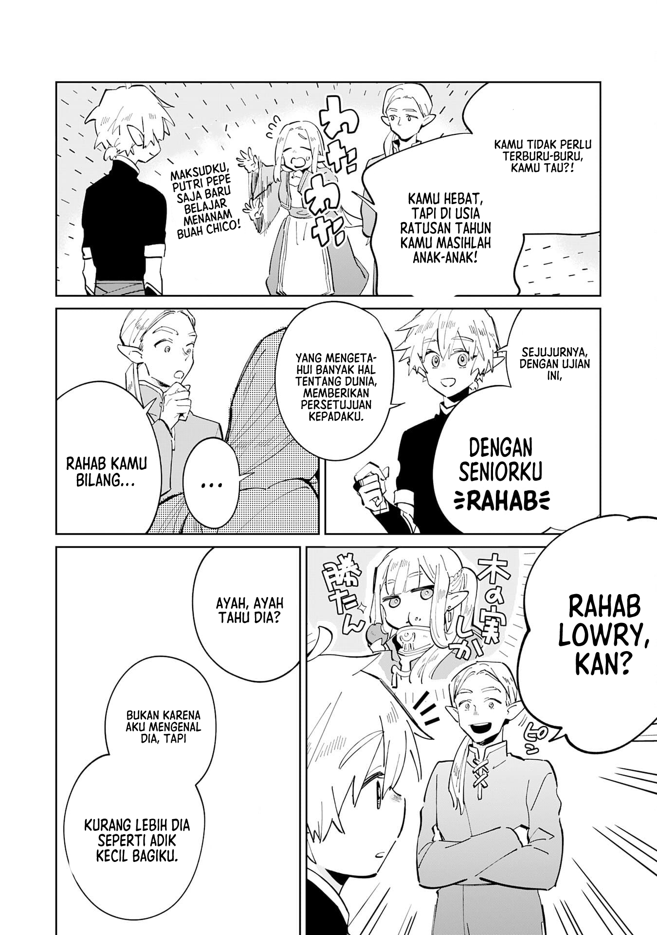 Majutsu wo Kiwamete Tabi ni Deta Tensei Elf, Moteamashita Jumyou de Ikeru Densetsu to Naru Chapter 4 - halaman 4