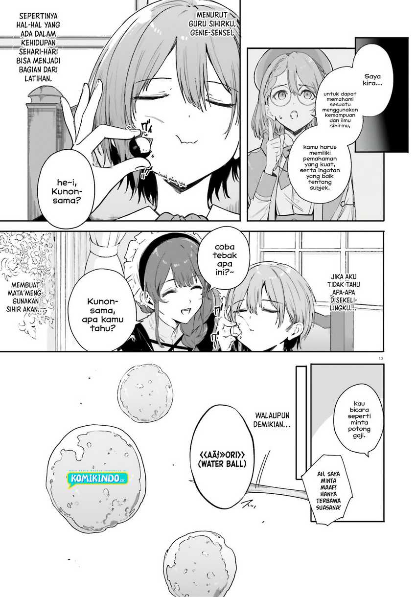 Majutsushi Kunon wa Mieteiru Chapter 1 - halaman 12