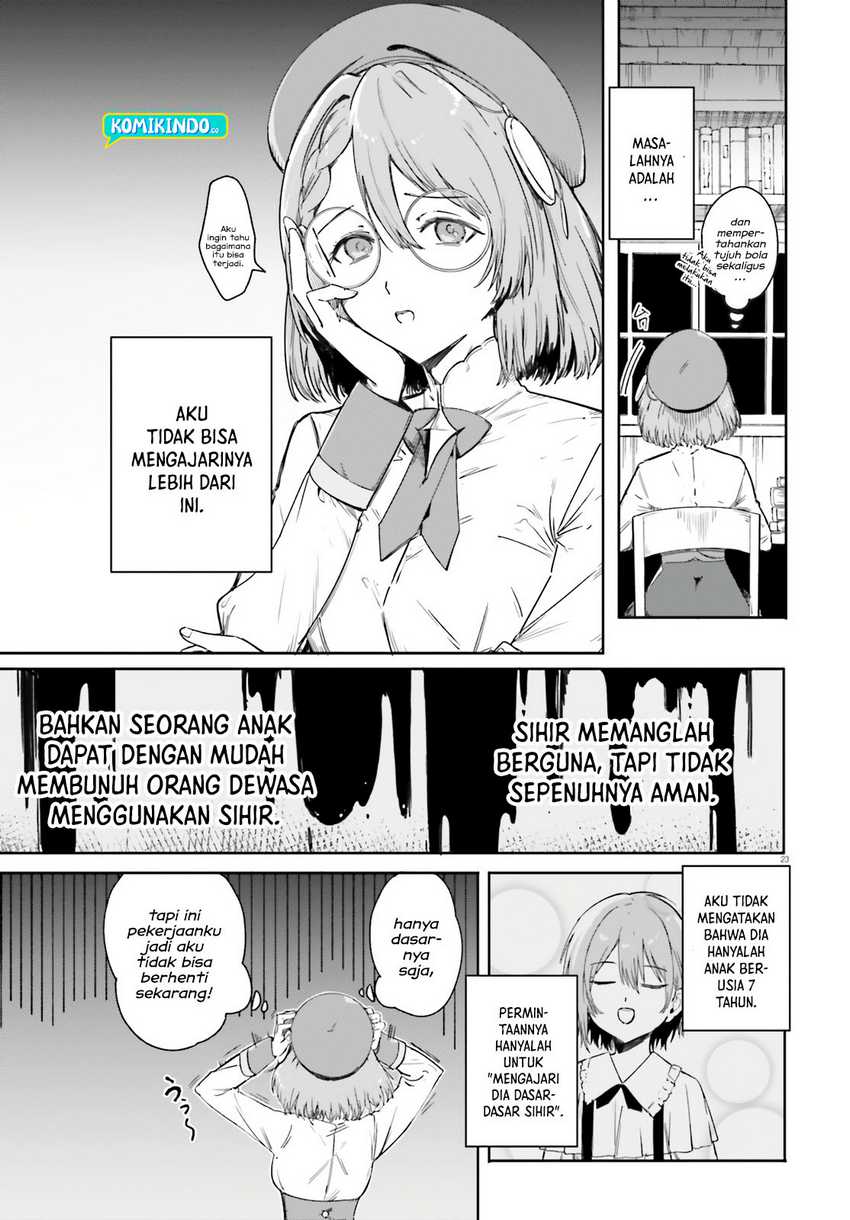 Majutsushi Kunon wa Mieteiru Chapter 1 - halaman 22