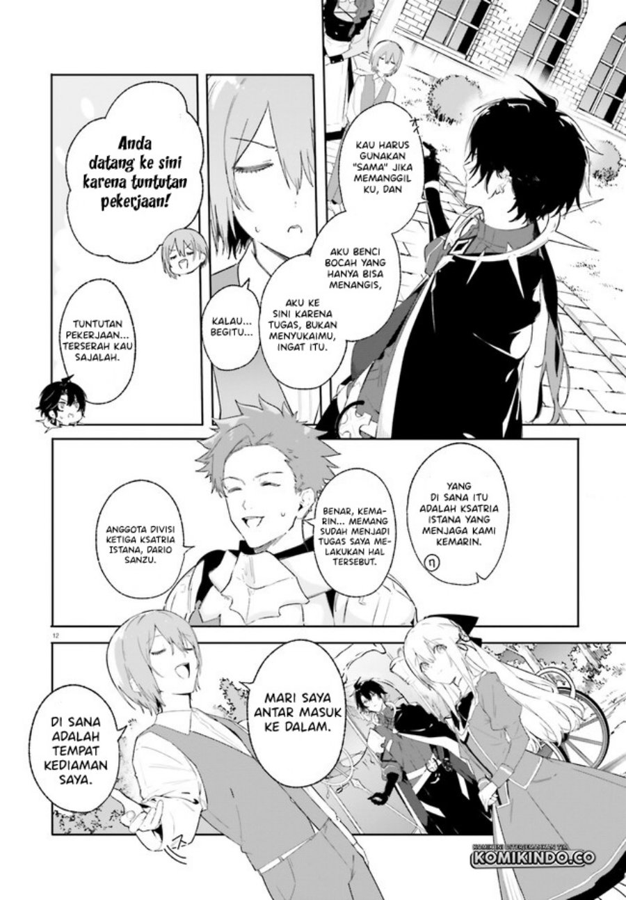 Majutsushi Kunon wa Mieteiru Chapter 10.1 - halaman 13