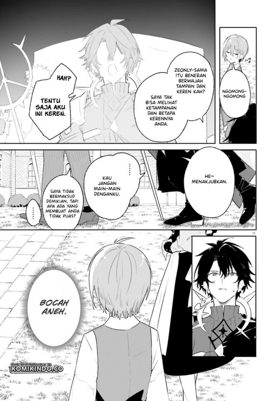 Majutsushi Kunon wa Mieteiru Chapter 10.1 - halaman 14