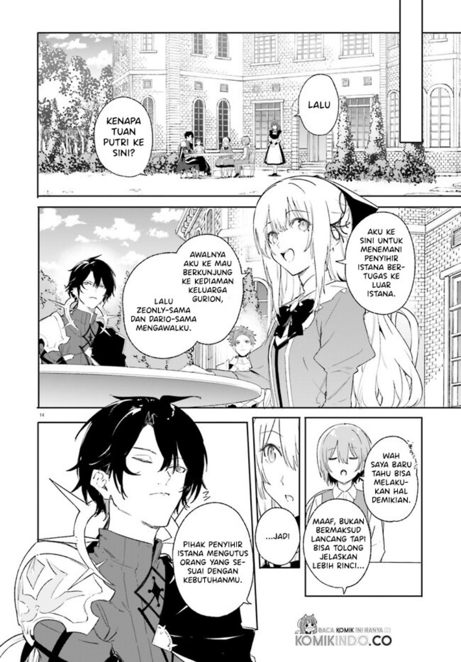 Majutsushi Kunon wa Mieteiru Chapter 10.1 - halaman 15