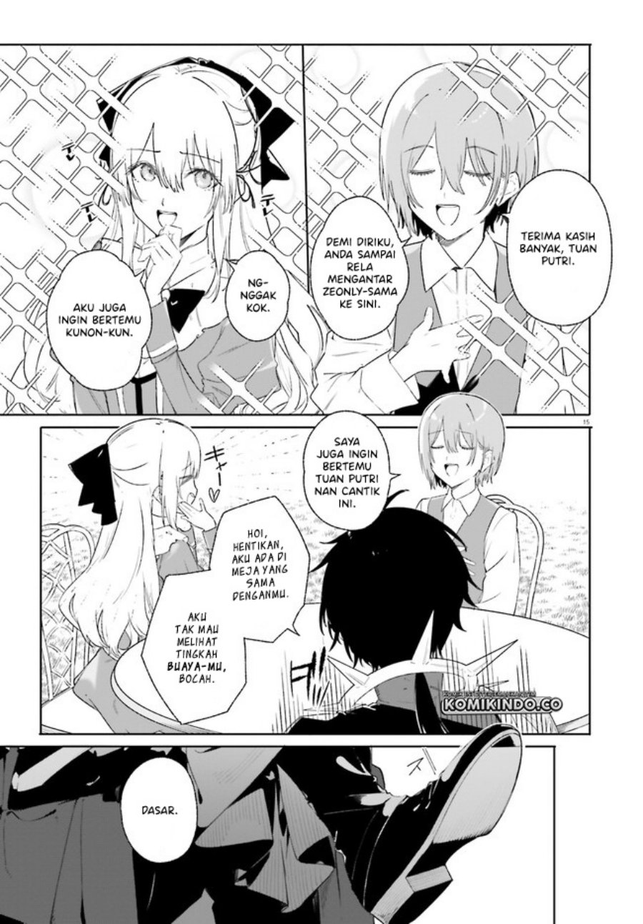 Majutsushi Kunon wa Mieteiru Chapter 10.1 - halaman 16