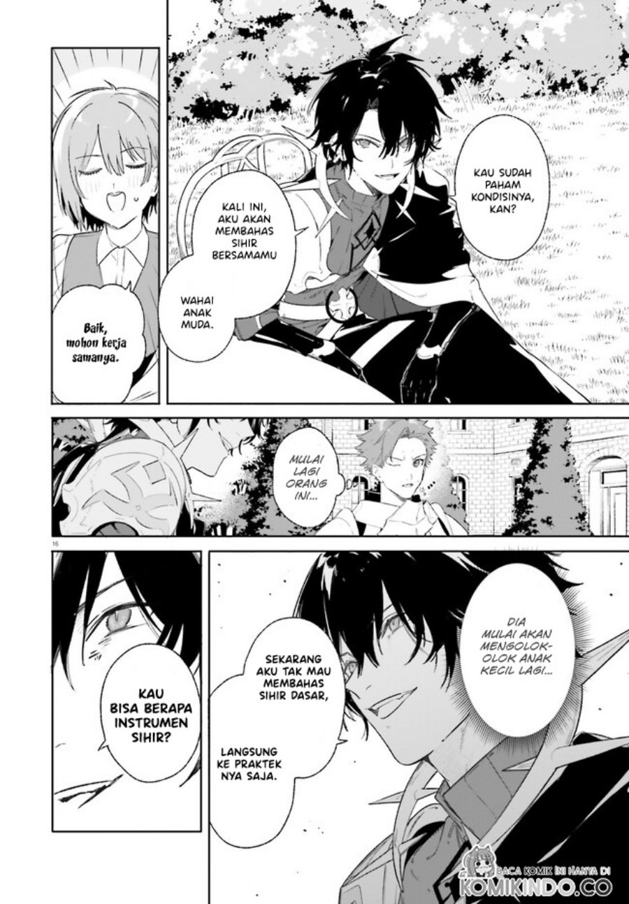 Majutsushi Kunon wa Mieteiru Chapter 10.1 - halaman 17