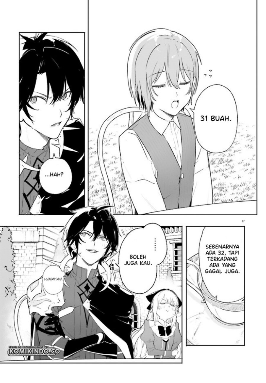 Majutsushi Kunon wa Mieteiru Chapter 10.1 - halaman 18