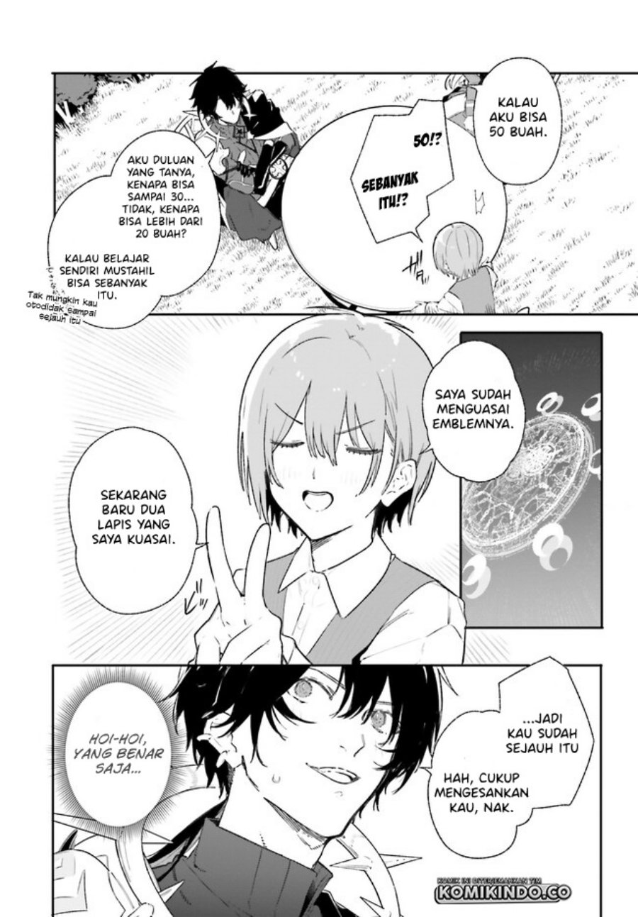 Majutsushi Kunon wa Mieteiru Chapter 10.1 - halaman 19