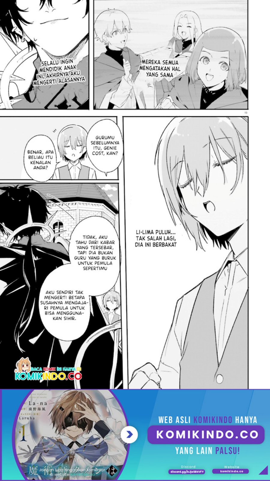 Majutsushi Kunon wa Mieteiru Chapter 10.1 - halaman 20