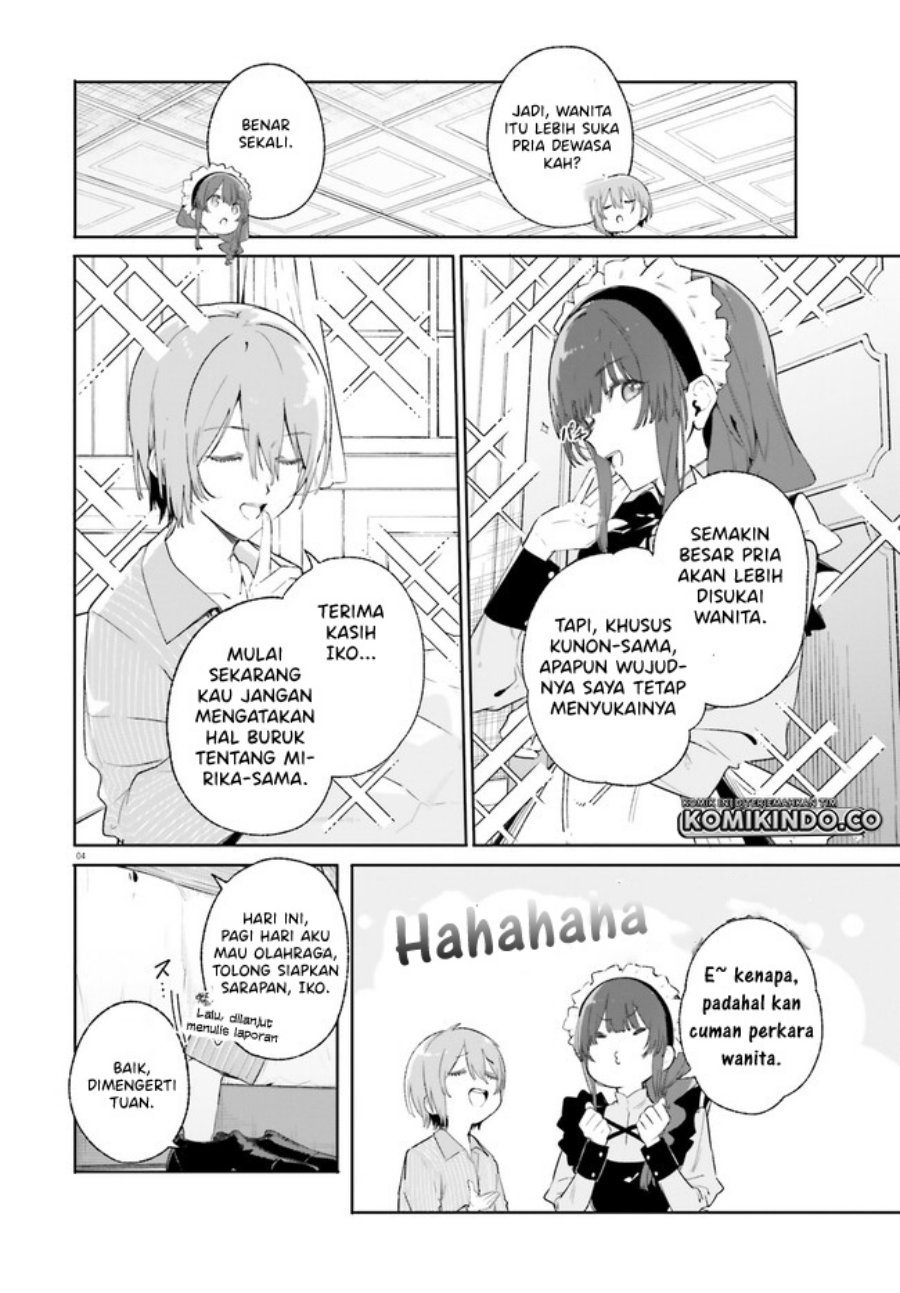Majutsushi Kunon wa Mieteiru Chapter 10.1 - halaman 5