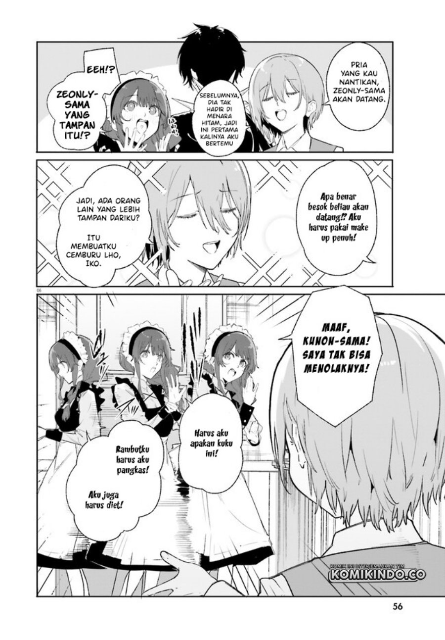 Majutsushi Kunon wa Mieteiru Chapter 10.1 - halaman 7