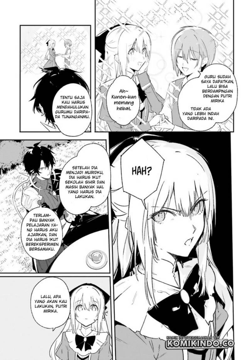 Majutsushi Kunon wa Mieteiru Chapter 10.2 - halaman 15
