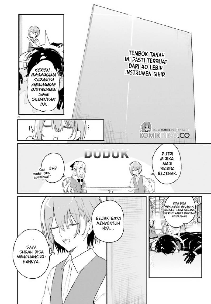 Majutsushi Kunon wa Mieteiru Chapter 10.2 - halaman 8