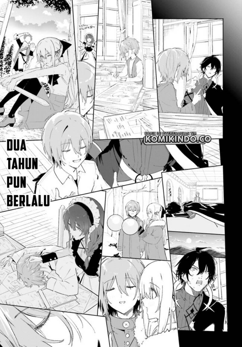 Majutsushi Kunon wa Mieteiru Chapter 11.1 - halaman 10