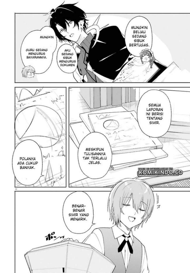 Majutsushi Kunon wa Mieteiru Chapter 11.1 - halaman 3