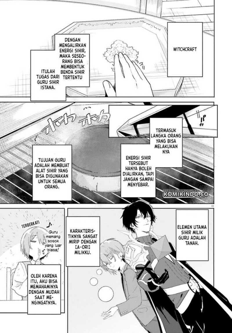 Majutsushi Kunon wa Mieteiru Chapter 11.1 - halaman 4