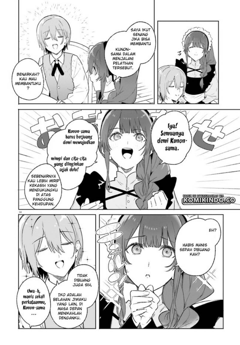 Majutsushi Kunon wa Mieteiru Chapter 11.1 - halaman 5